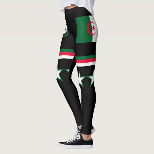 Leggings Drapeau Algérie (Gauche)