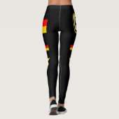 Leggings Drapeau Allemagne (Dos)