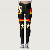 Leggings Drapeau Allemagne (Devant)