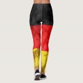 Leggings Drapeau Allemagne #4 (Dos)