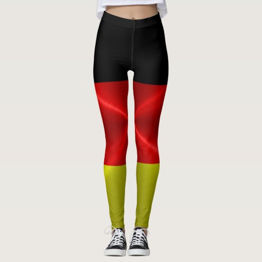 Leggings Drapeau Allemagne n° 5 (Devant)