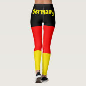 Leggings Drapeau allemand (Dos)