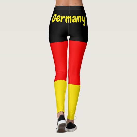 Leggings Drapeau allemand (Dos)