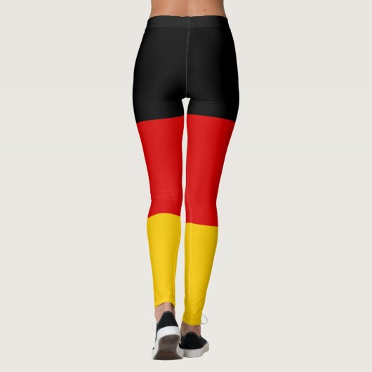 Leggings Drapeau allemand (Dos)