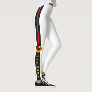 Leggings Drapeau allemand & Allemagne mode patriotes /sport