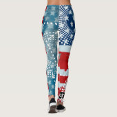 Leggings Drapeau américain (Dos)