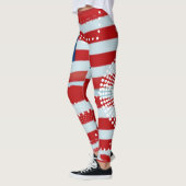Leggings Drapeau américain (Gauche)