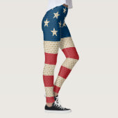 Leggings Drapeau américain (Droite)
