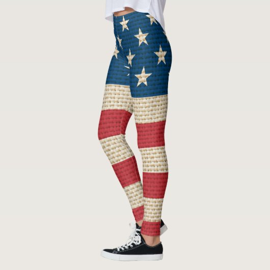 Leggings Drapeau américain (Gauche)