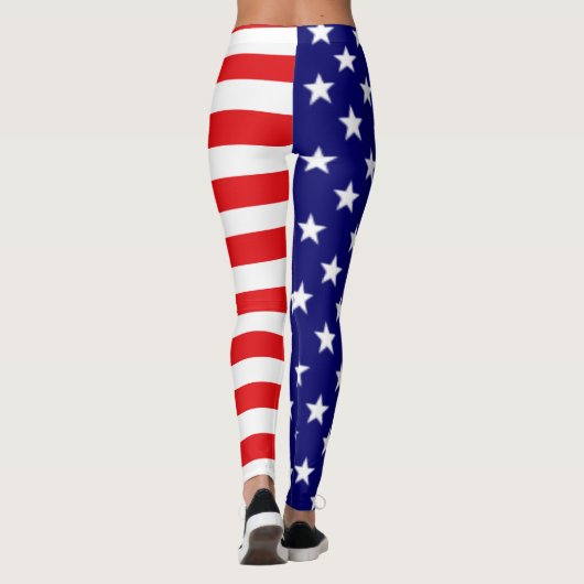 Leggings Drapeau américain (Dos)