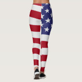 Leggings Drapeau américain (Dos)