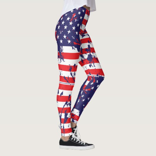 Leggings Drapeau américain (Droite)