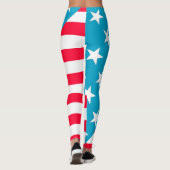 Leggings Drapeau américain (Dos)