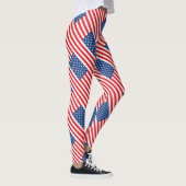 Leggings Drapeau américain (Droite)