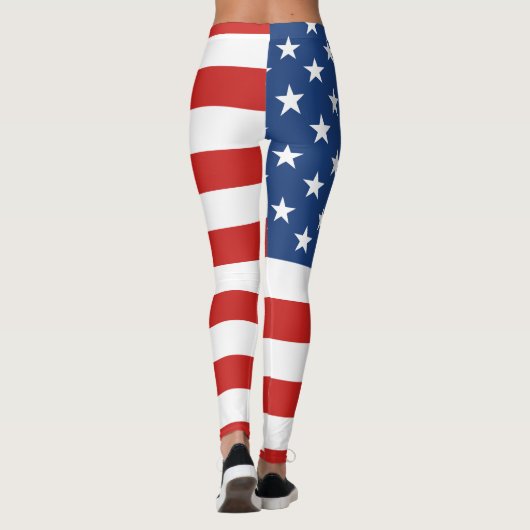 Leggings Drapeau américain (Dos)