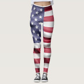 Leggings Drapeau américain