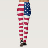 Leggings Drapeau américain (Dos)