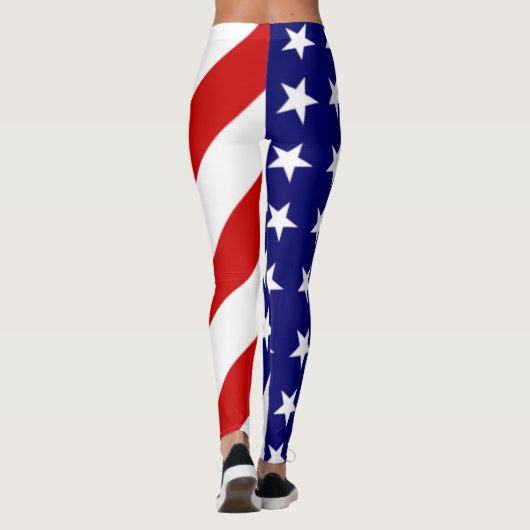Leggings Drapeau américain (Dos)