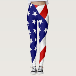 Leggings Drapeau américain