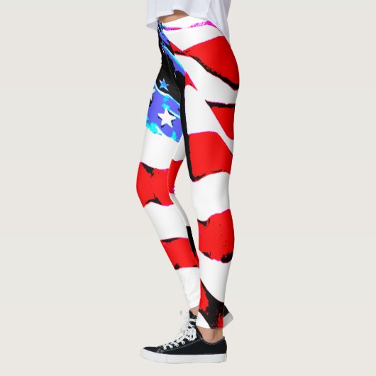 Leggings Drapeau américain (Gauche)