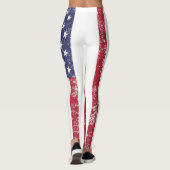 Leggings Drapeau américain (Dos)
