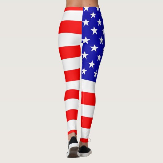 Leggings Drapeau américain (Dos)
