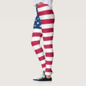 Leggings Drapeau américain 26976 (Gauche)