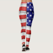 Leggings Drapeau américain #3 (Dos)