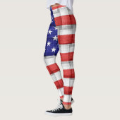 Leggings Drapeau américain #3 (Gauche)