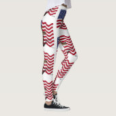 Leggings Drapeau Américain Avec Croix (Droite)