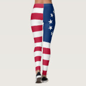 Leggings Drapeau américain Betsy Ross (Dos)