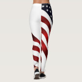 Leggings Drapeau américain complètement (Dos)