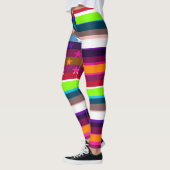 Leggings Drapeau américain couleur rétro (Gauche)
