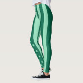 Leggings Drapeau américain couleur rétro #7 (Gauche)