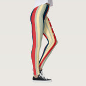 Leggings Drapeau américain couleur rétro #9 (Droite)