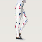 Leggings Drapeau américain de golf (Droite)