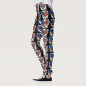 Leggings Drapeau américain Patriot Heart (Gauche)