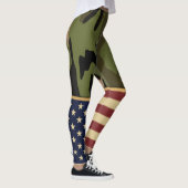 Leggings Drapeau américain patriotique (Droite)