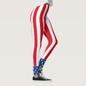 Leggings Drapeau américain patriotique (Droite)