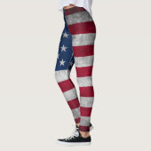 Leggings Drapeau américain patriotique (Gauche)