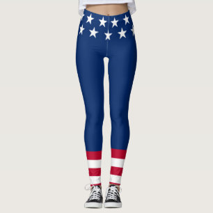 Leggings Drapeau américain patriotique Stars & Stripes Amer