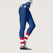 Leggings Drapeau américain patriotique Stars & Stripes Amer (Droite)