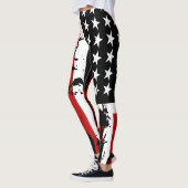 Leggings Drapeau américain vintage (Gauche)