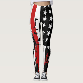 Leggings Drapeau américain vintage