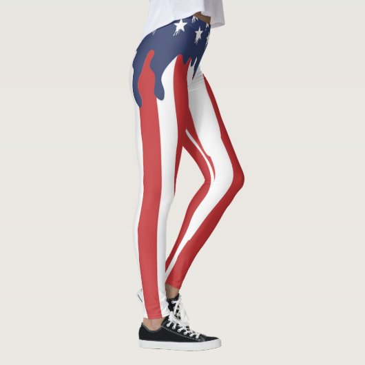 Leggings Drapeau américain | Zazzle_Growshop. (Droite)