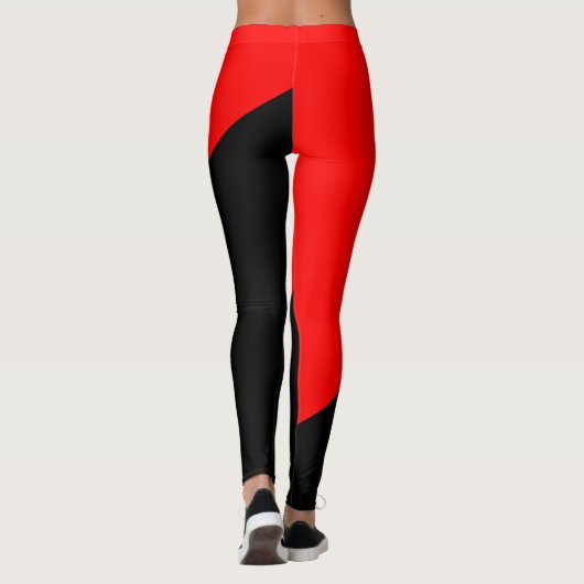 Leggings Drapeau anarchiste (Dos)