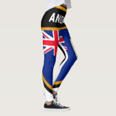 Leggings Drapeau Anguilla (Droite)