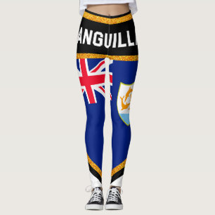 Leggings Drapeau Anguilla