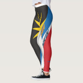 Leggings Drapeau Antigua-et-Barbuda Leggins (Gauche)