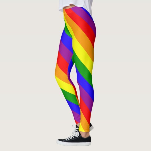 Leggings drapeau arc-en-ciel (Gauche)
